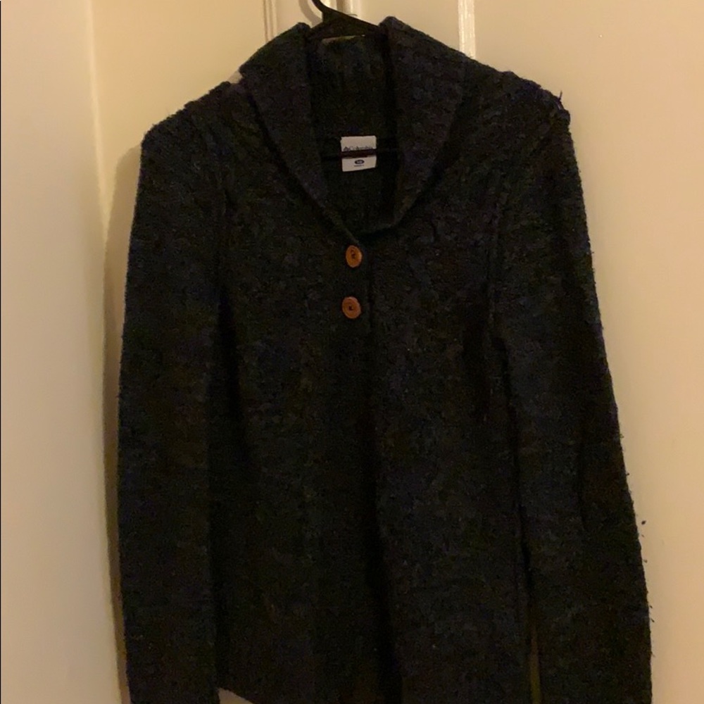 Columbia Charcoal cowl neck sweater